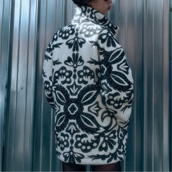 Zara printed quilted jacket - Picture 16 of 17